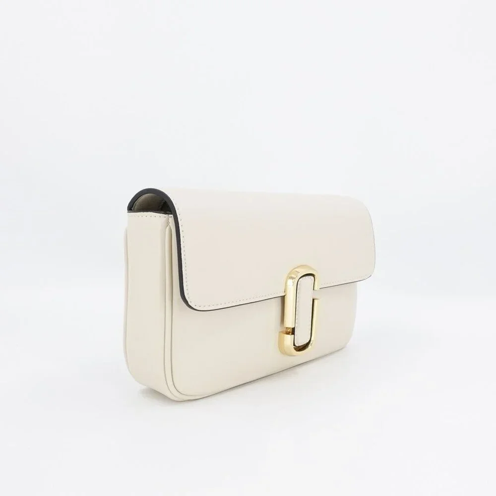 Marc Jacobs Women's The J Marc Classic Crossbody Shoulder Bag White OS